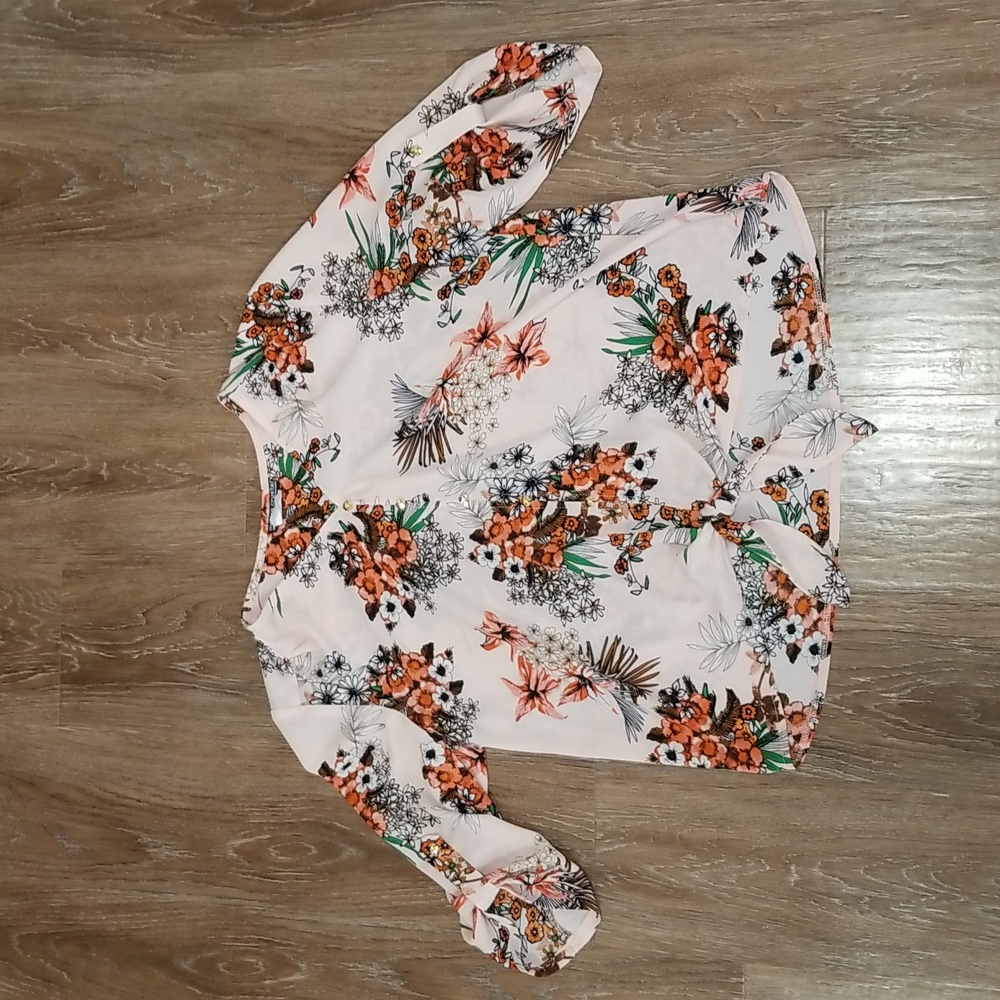 (XL) Modes Crystal Fashions Floral Bohemian Vacation Summer Dainty Garden Party